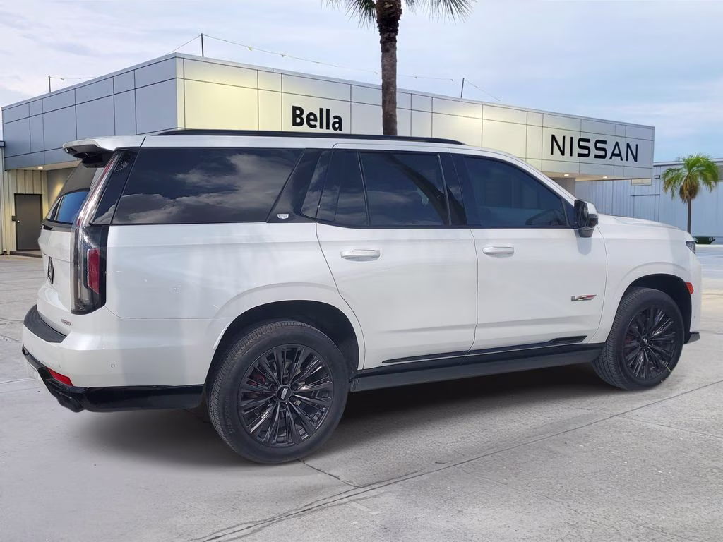 2023 Crystal White Tricoat Cadillac Escalade V-Series AWD SUV