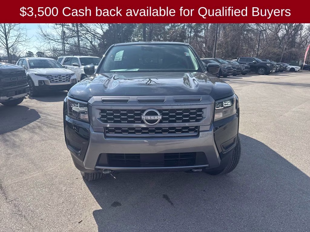 2026 Super Black Nissan Frontier SV 4X4 Truck