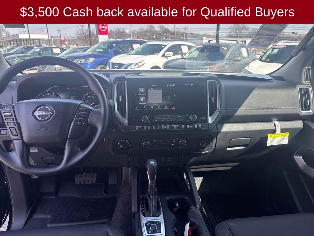 2026 Super Black Nissan Frontier SV 4X4 Truck