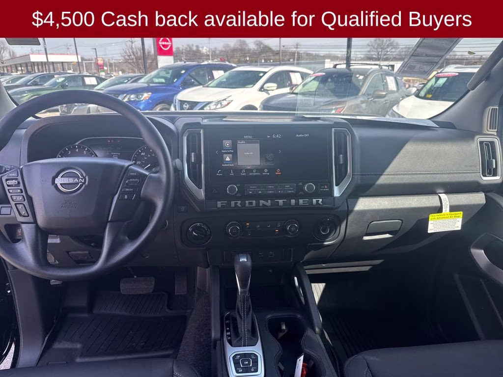 2026 Super Black Nissan Frontier SV 4X4 Truck