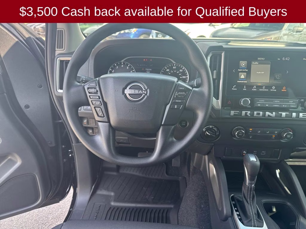 2026 Super Black Nissan Frontier SV 4X4 Truck