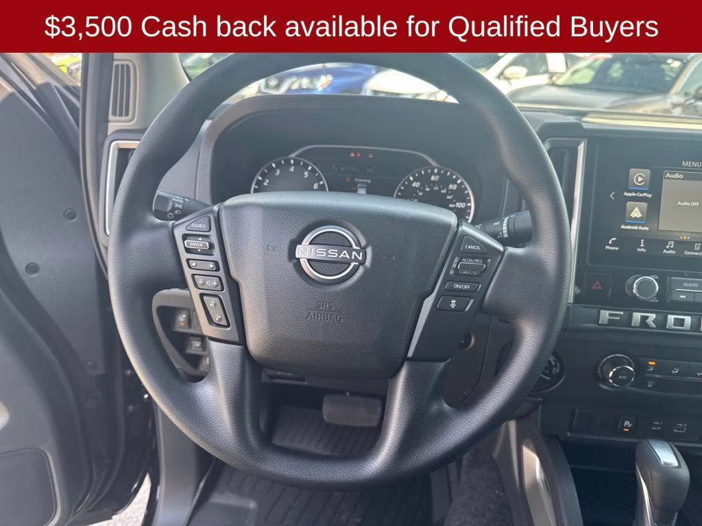 2026 Super Black Nissan Frontier SV 4X4 Truck