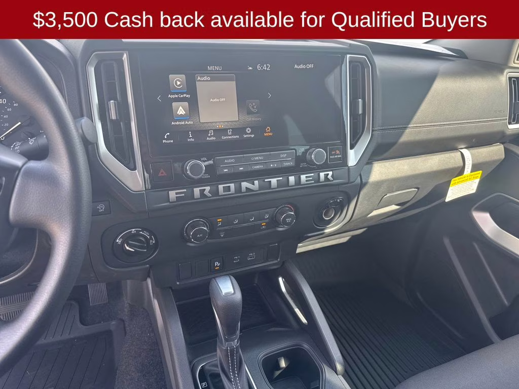 2026 Super Black Nissan Frontier SV 4X4 Truck