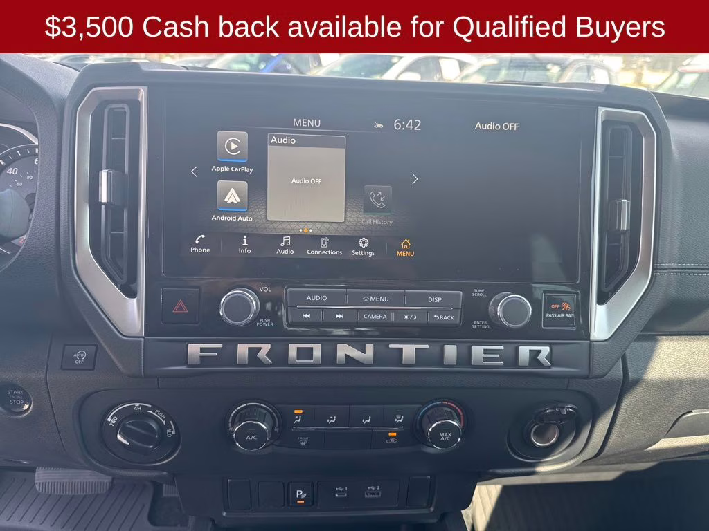 2026 Super Black Nissan Frontier SV 4X4 Truck