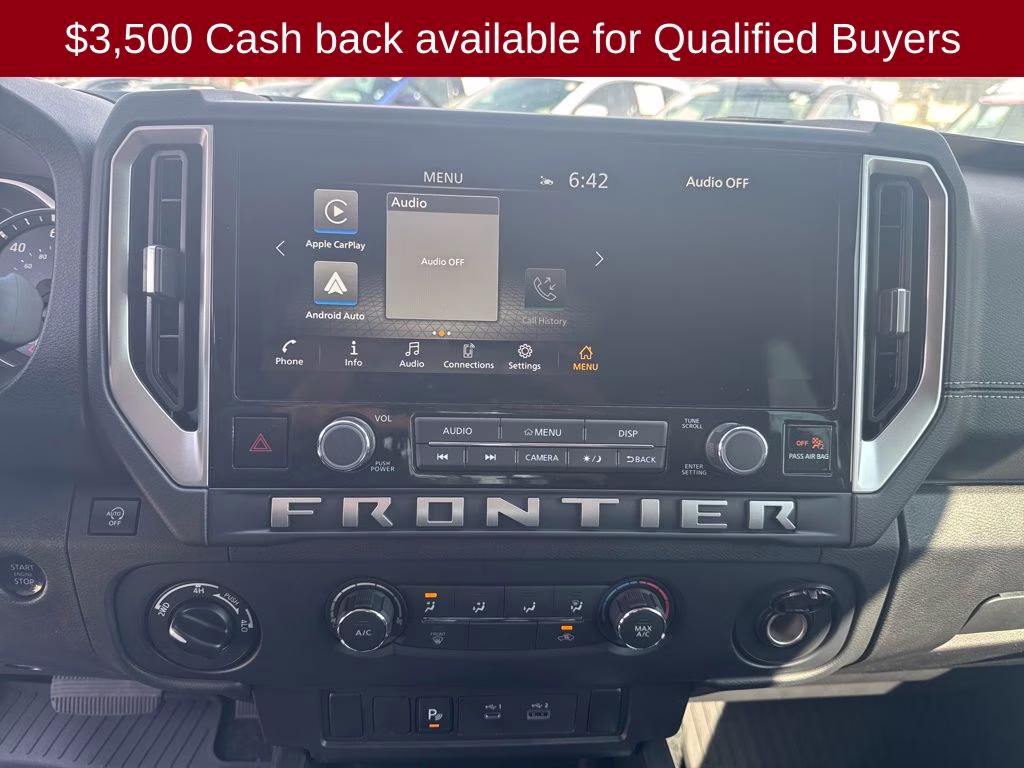 2026 Super Black Nissan Frontier SV 4X4 Truck