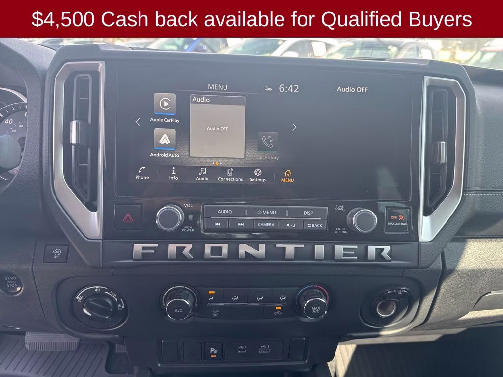 2026 Super Black Nissan Frontier SV 4X4 Truck