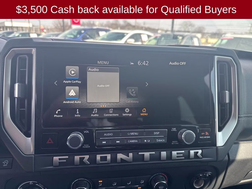 2026 Super Black Nissan Frontier SV 4X4 Truck