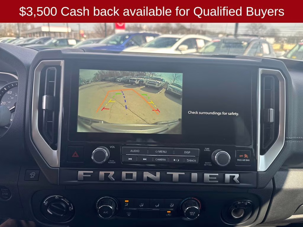 2026 Super Black Nissan Frontier SV 4X4 Truck