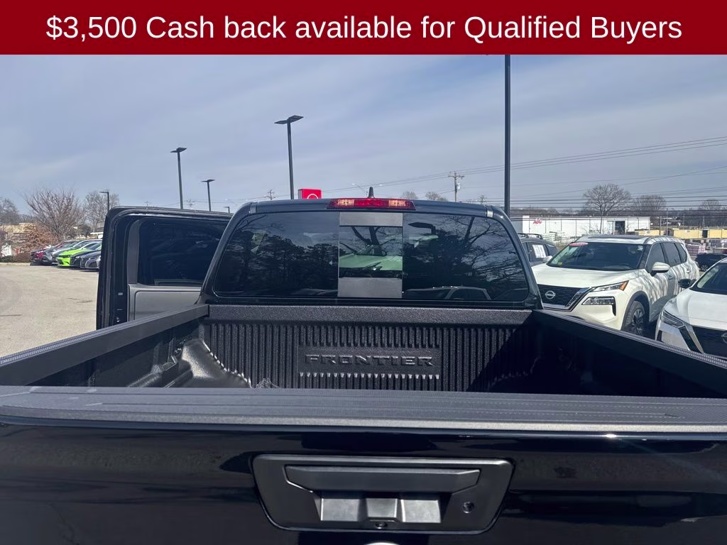 2026 Super Black Nissan Frontier SV 4X4 Truck