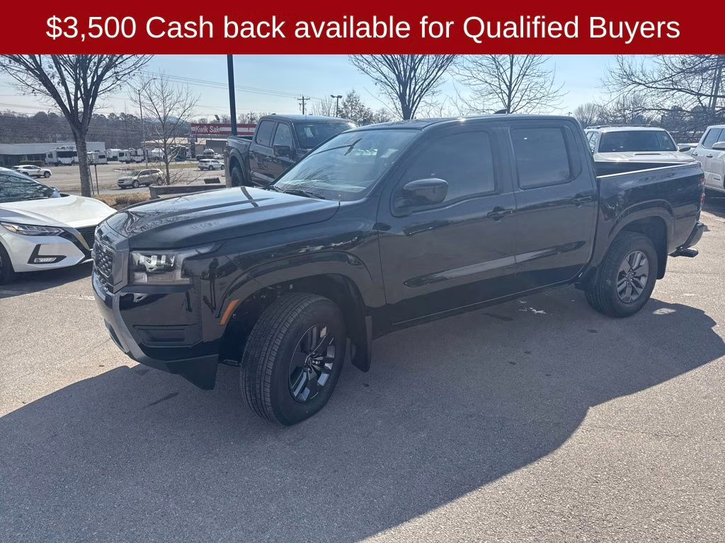 2026 Super Black Nissan Frontier SV 4X4 Truck