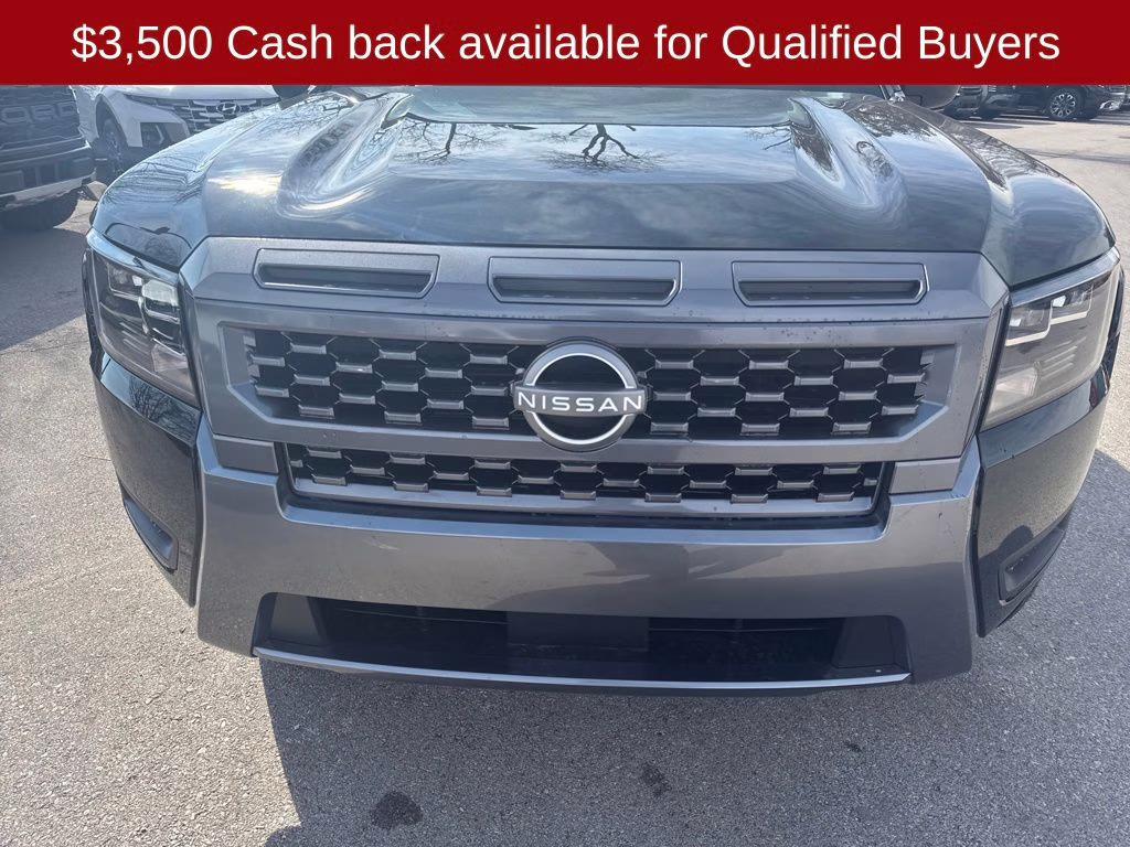 2026 Super Black Nissan Frontier SV 4X4 Truck