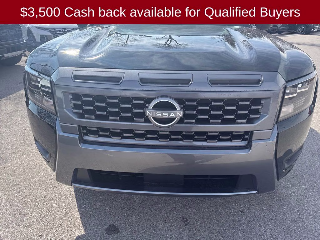 2026 Super Black Nissan Frontier SV 4X4 Truck