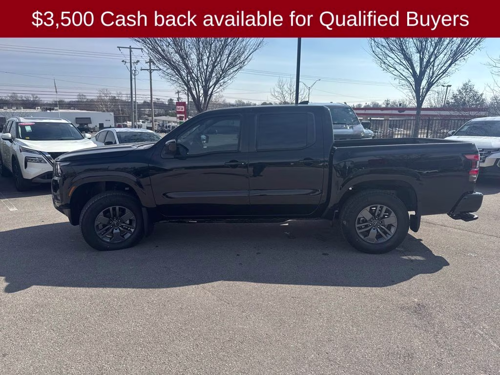 2026 Super Black Nissan Frontier SV 4X4 Truck