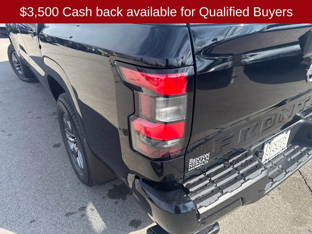 2026 Super Black Nissan Frontier SV 4X4 Truck