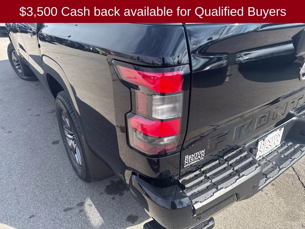 2026 Super Black Nissan Frontier SV 4X4 Truck