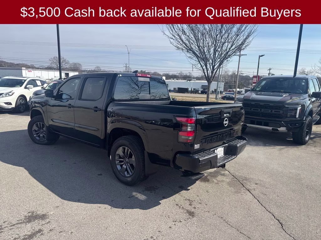2026 Super Black Nissan Frontier SV 4X4 Truck