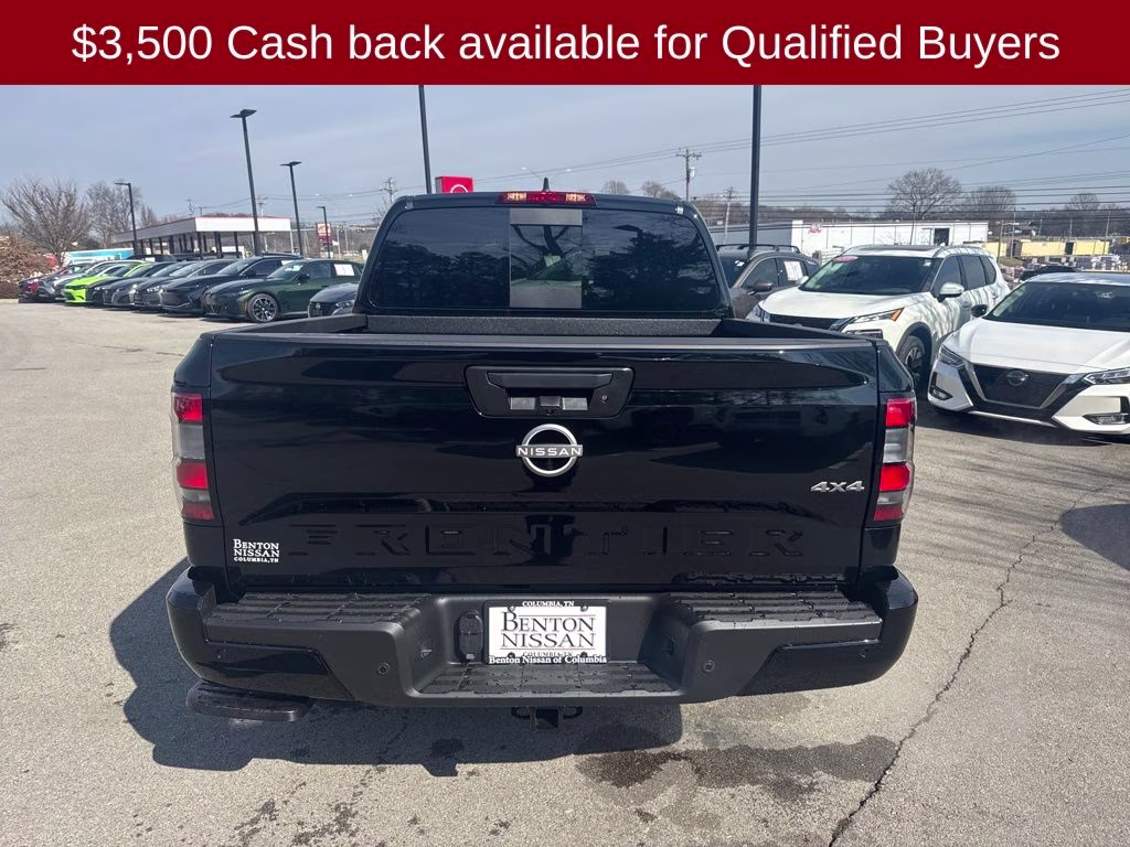 2026 Super Black Nissan Frontier SV 4X4 Truck