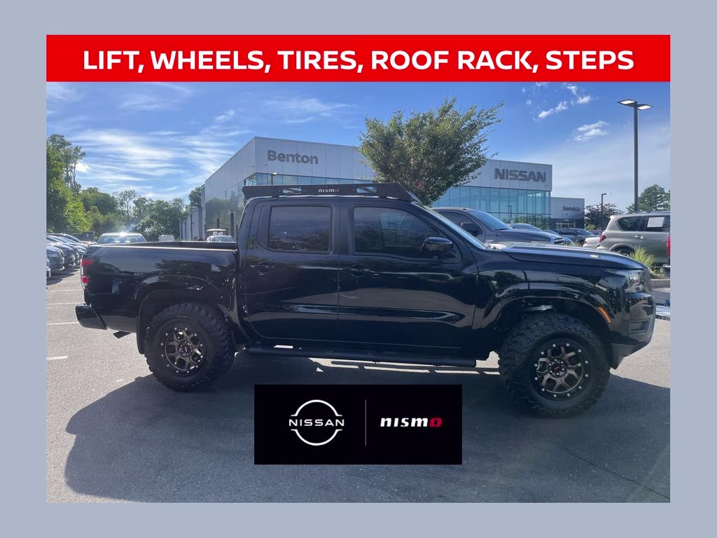 2026 Super Black Nissan Frontier SV 4X4 Truck