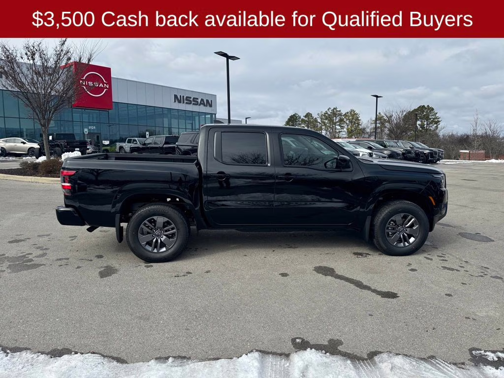 2026 Super Black Nissan Frontier SV 4X4 Truck