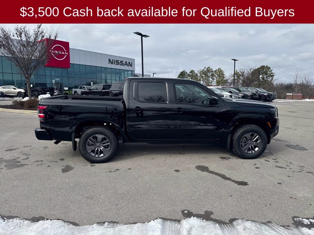 2026 Super Black Nissan Frontier SV 4X4 Truck
