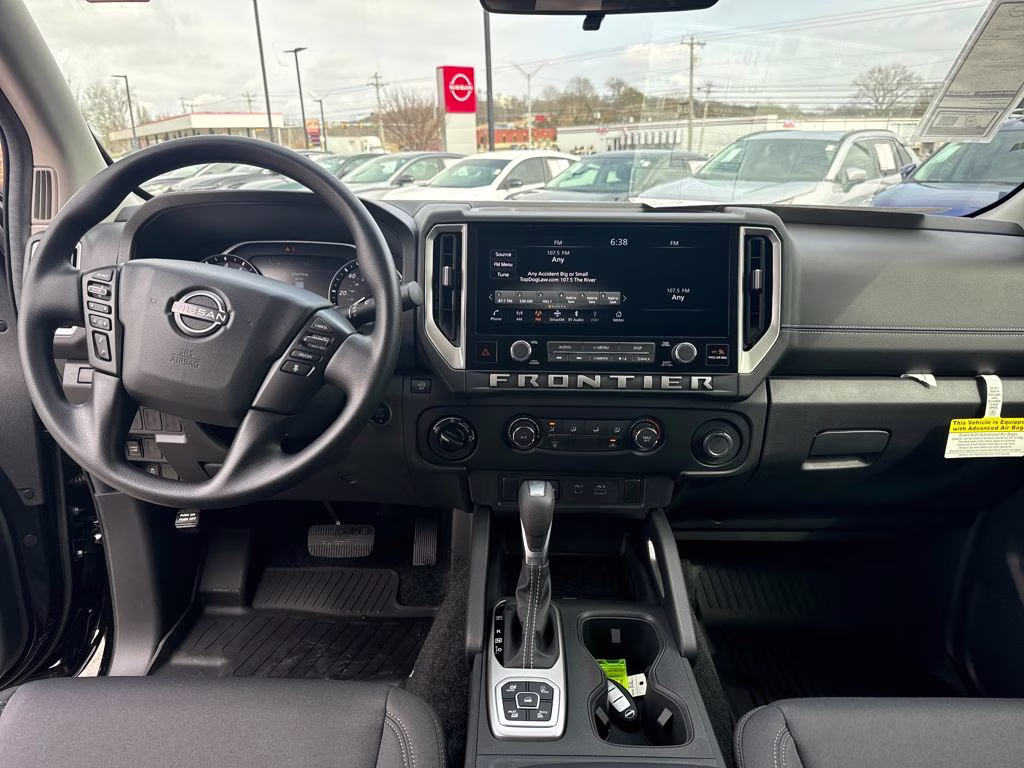 2026 Super Black Nissan Frontier SV 4X4 Truck