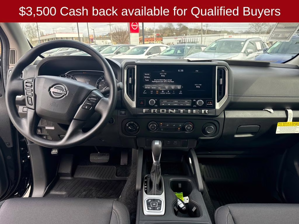 2026 Super Black Nissan Frontier SV 4X4 Truck