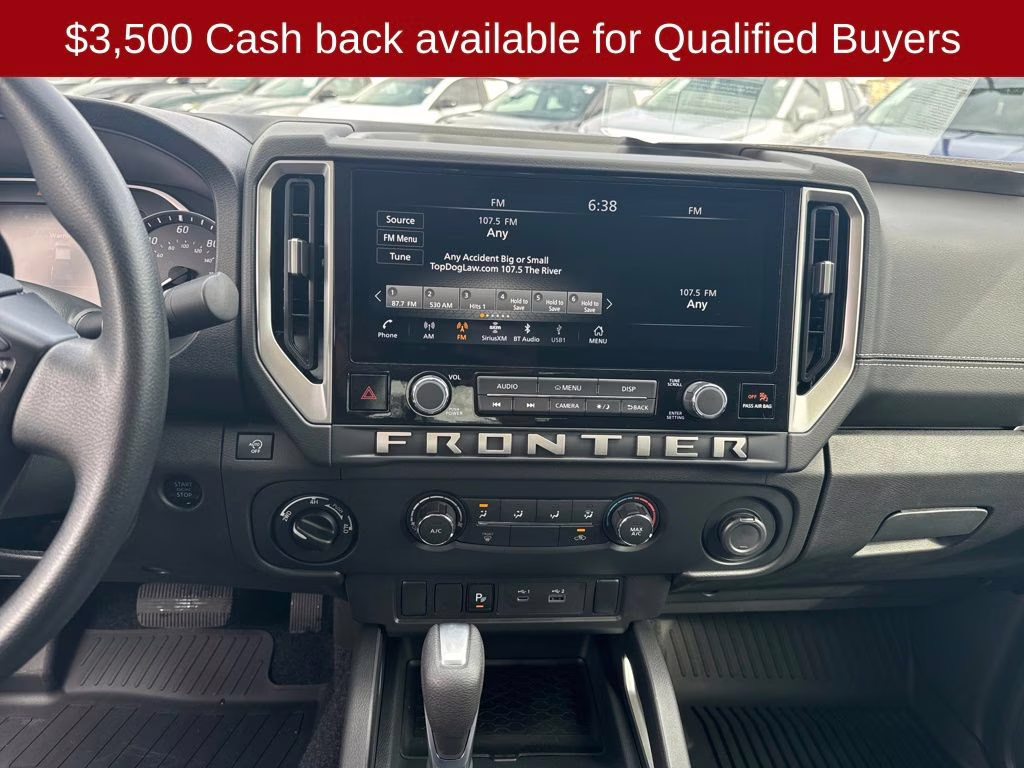 2026 Super Black Nissan Frontier SV 4X4 Truck