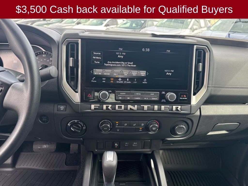 2026 Super Black Nissan Frontier SV 4X4 Truck