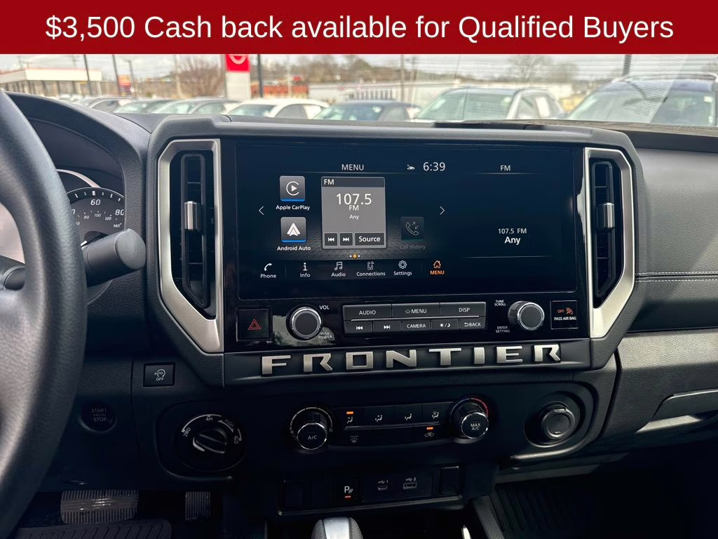 2026 Super Black Nissan Frontier SV 4X4 Truck