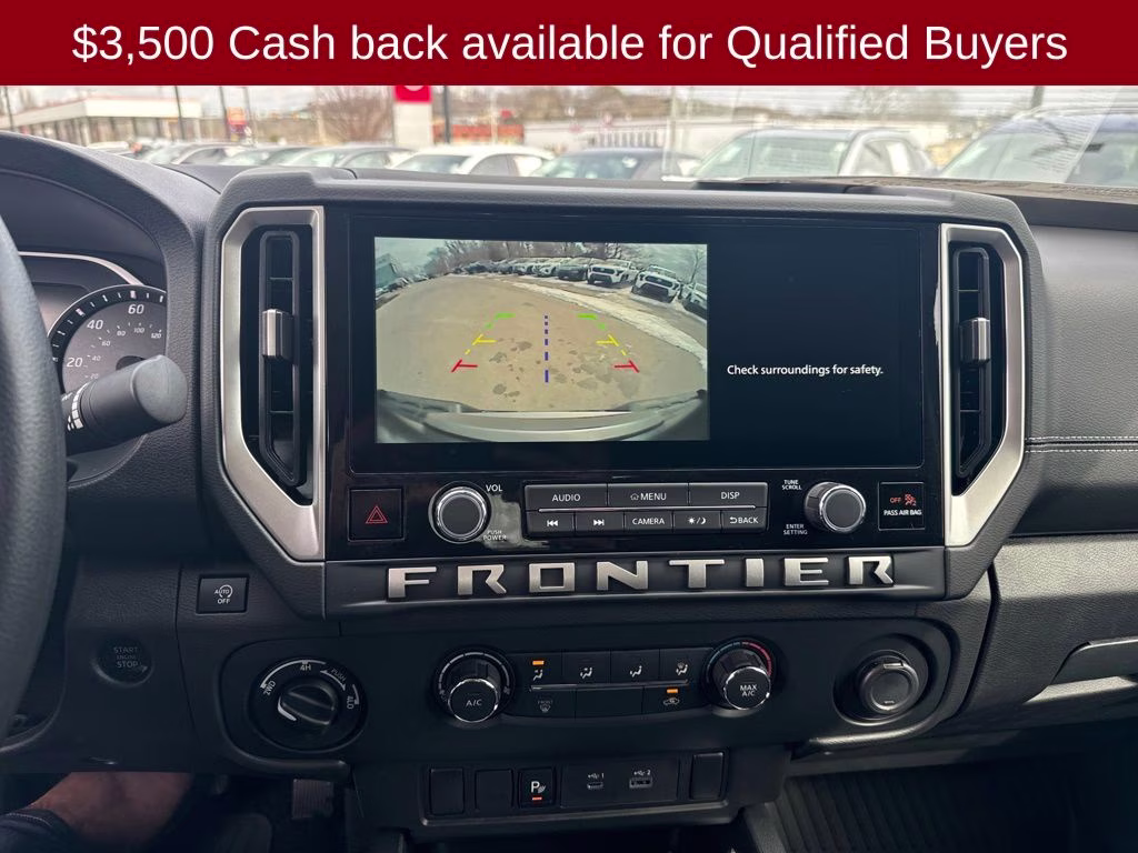 2026 Super Black Nissan Frontier SV 4X4 Truck