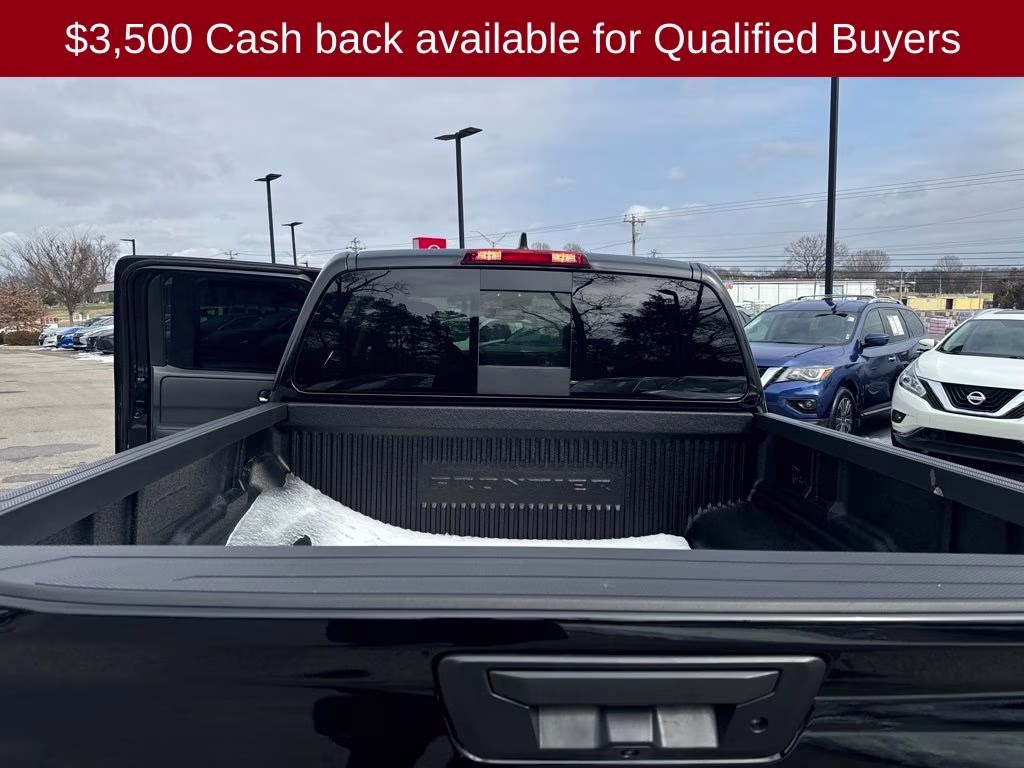2026 Super Black Nissan Frontier SV 4X4 Truck