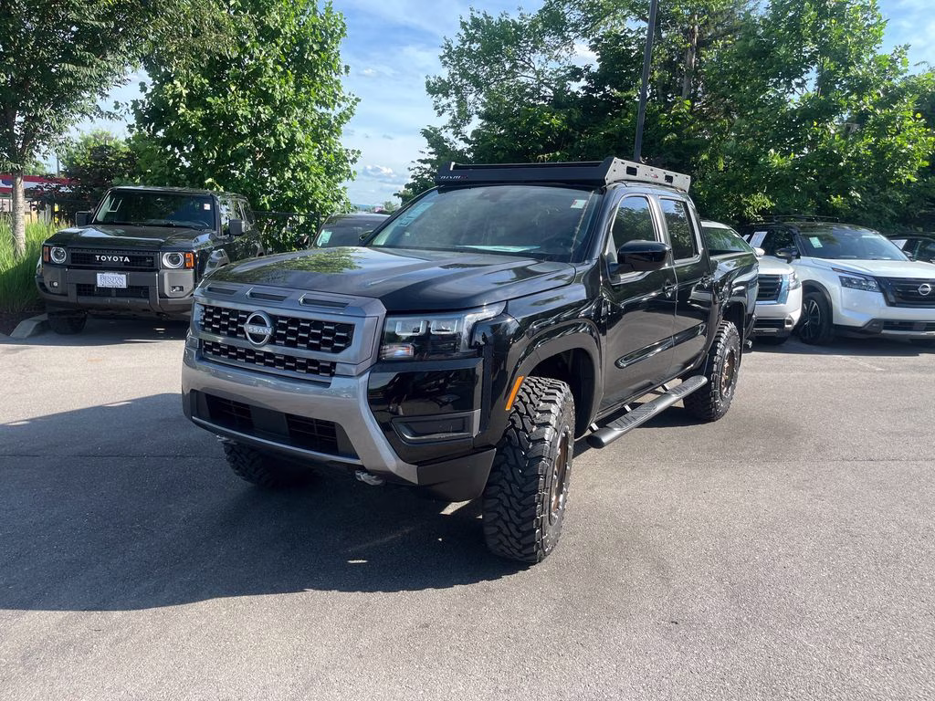 2026 Super Black Nissan Frontier SV 4X4 Truck