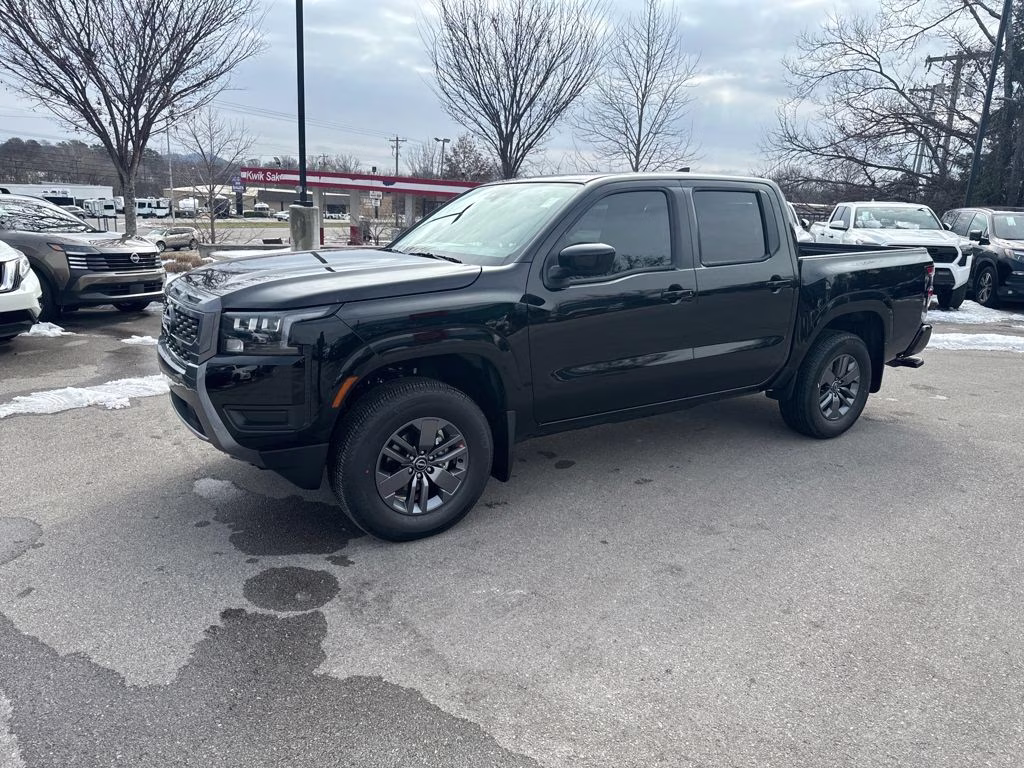 2026 Super Black Nissan Frontier SV 4X4 Truck