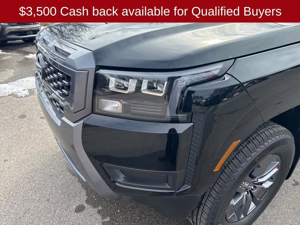 2026 Super Black Nissan Frontier SV 4X4 Truck