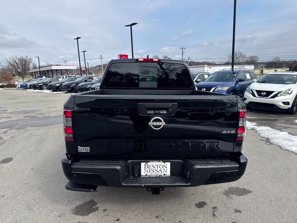 2026 Super Black Nissan Frontier SV 4X4 Truck