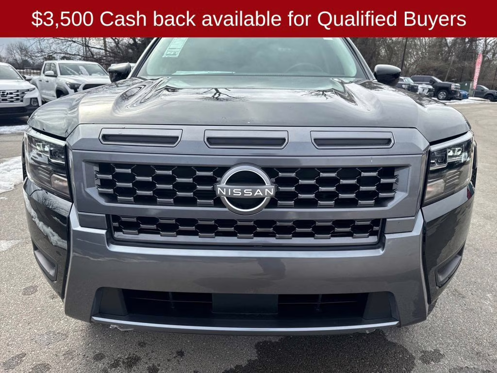 2026 Super Black Nissan Frontier SV 4X4 Truck