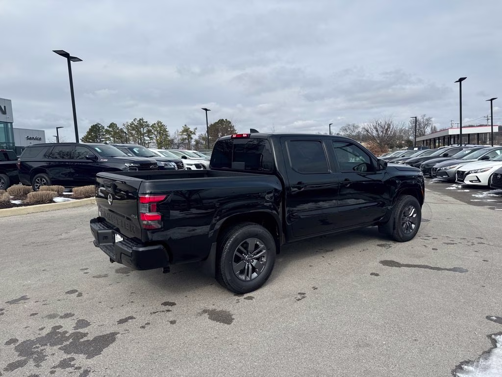 2026 Super Black Nissan Frontier SV 4X4 Truck