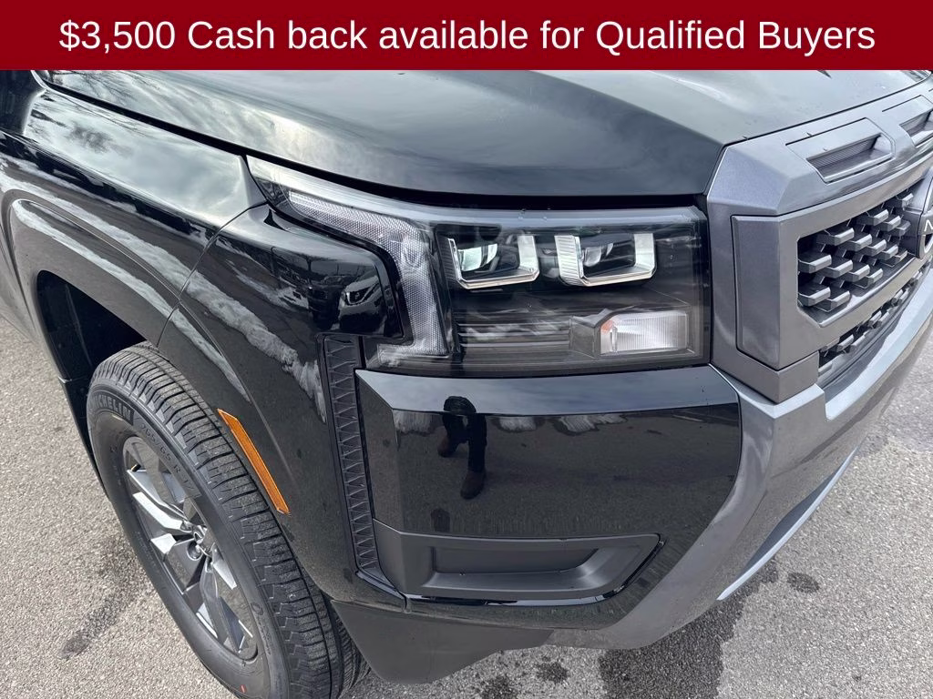 2026 Super Black Nissan Frontier SV 4X4 Truck