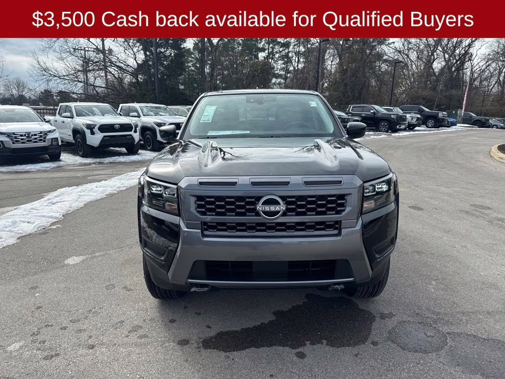 2026 Super Black Nissan Frontier SV 4X4 Truck