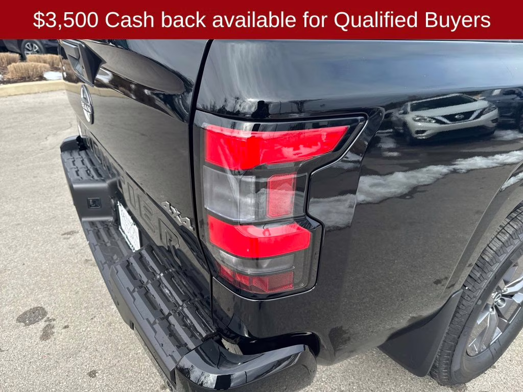 2026 Super Black Nissan Frontier SV 4X4 Truck