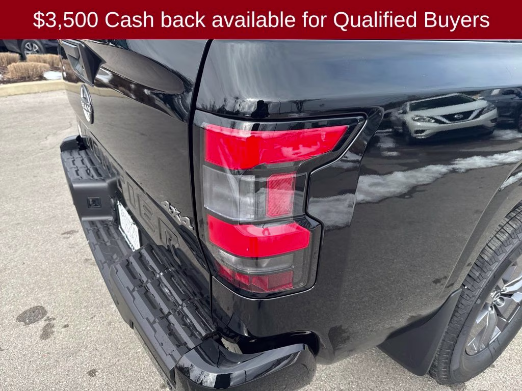 2026 Super Black Nissan Frontier SV 4X4 Truck