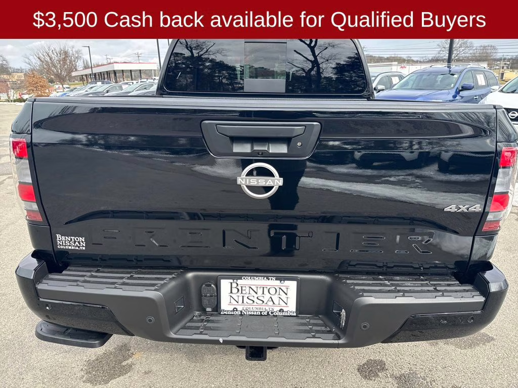 2026 Super Black Nissan Frontier SV 4X4 Truck