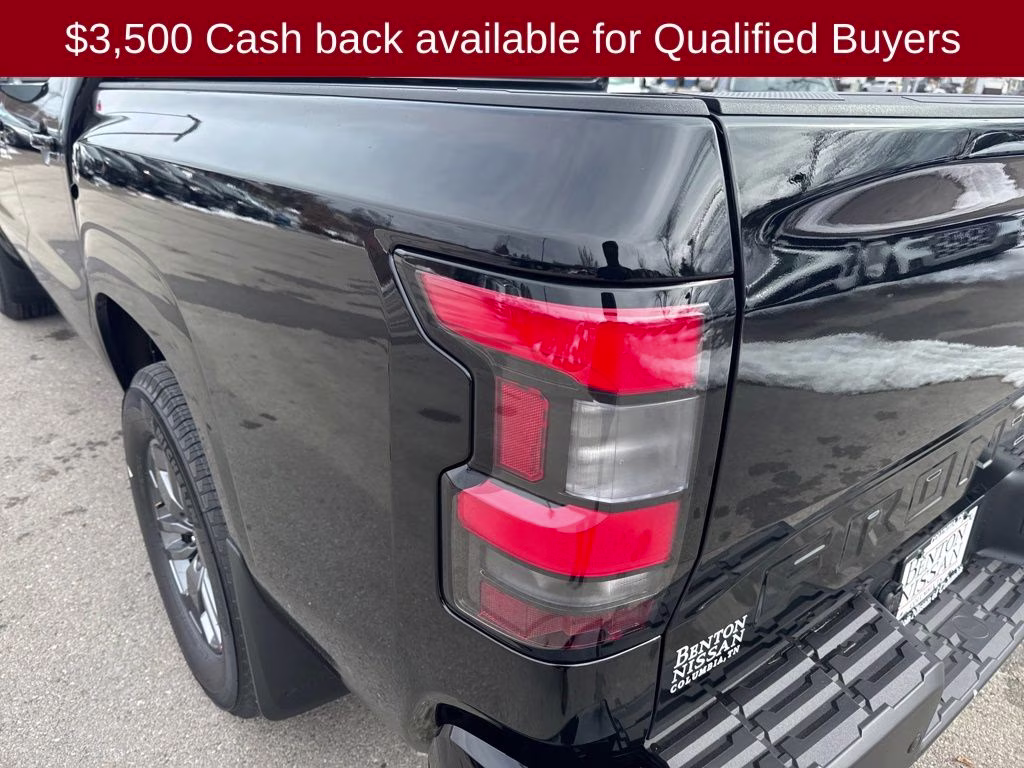 2026 Super Black Nissan Frontier SV 4X4 Truck
