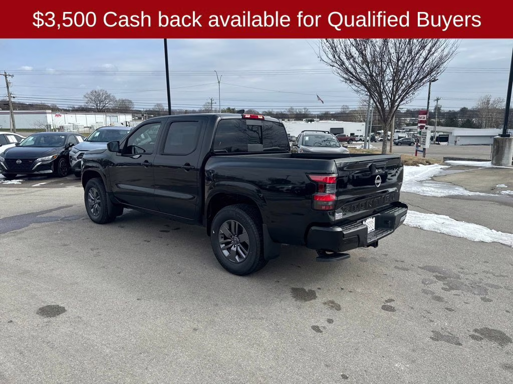 2026 Super Black Nissan Frontier SV 4X4 Truck