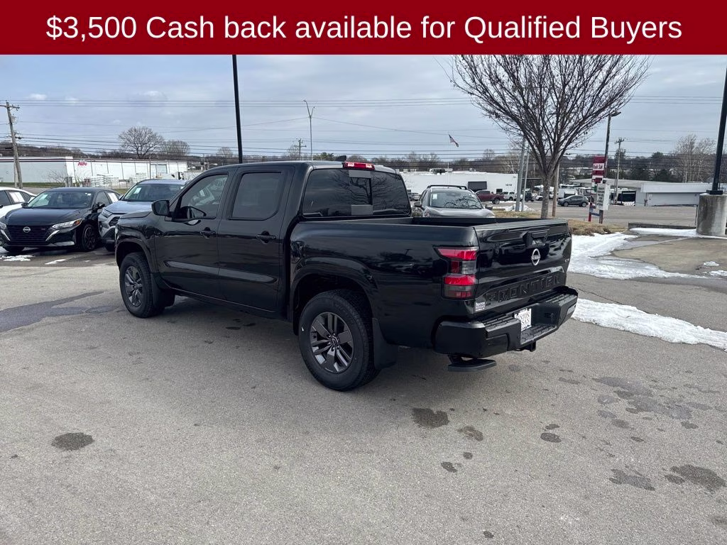 2026 Super Black Nissan Frontier SV 4X4 Truck