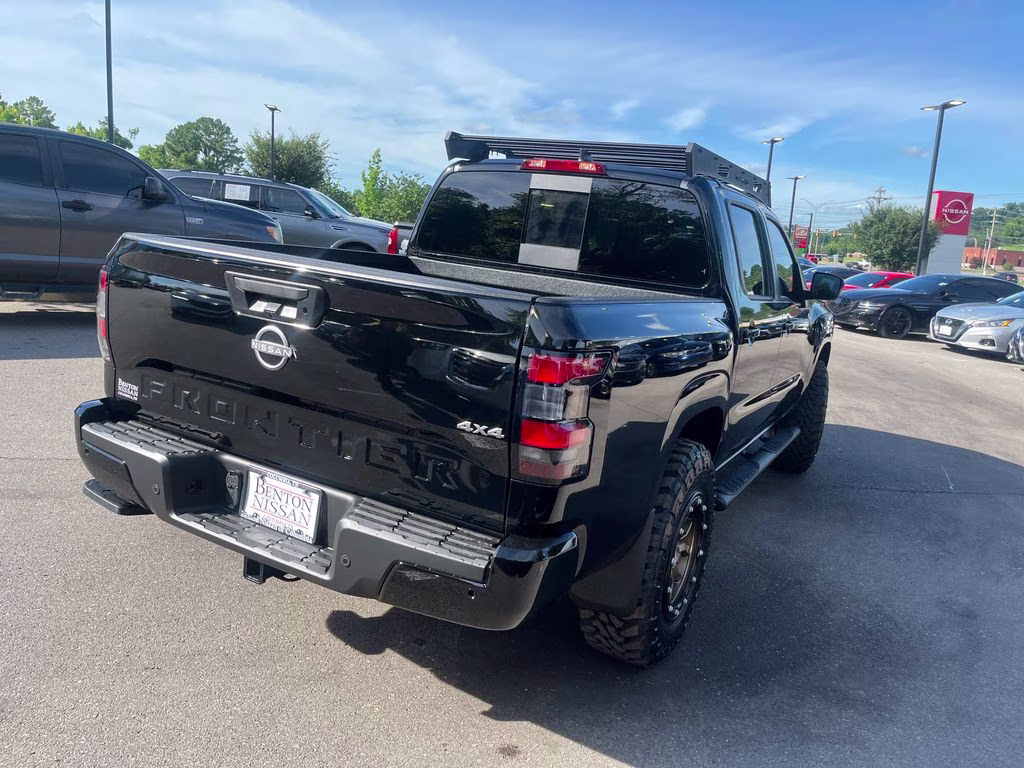 2026 Super Black Nissan Frontier SV 4X4 Truck