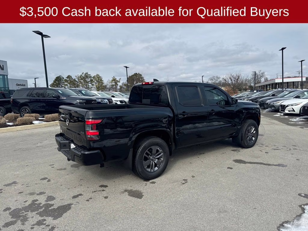 2026 Super Black Nissan Frontier SV 4X4 Truck