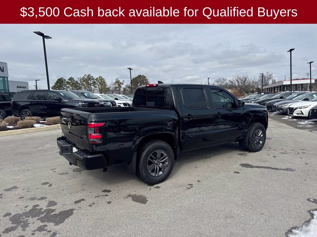 2026 Super Black Nissan Frontier SV 4X4 Truck