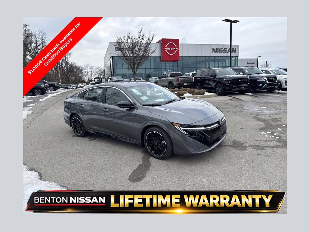 2026 Gun Metallic Nissan Sentra SR FWD Sedan