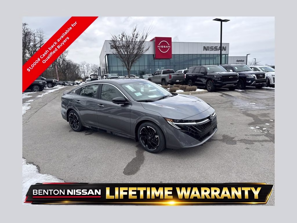 2026 Gun Metallic Nissan Sentra SR FWD Sedan